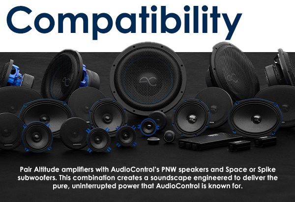 AudioControl A600.4: 4-Channel Altitude-Series Full-Range Amplifier