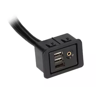 Axxess AXUSB-RAM1-6: AUX / USB / HDMI OEM Dash Panel