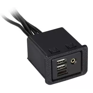 Axxess AXUSB-RAM1: AUX / USB / HDMI OEM Dash Panel