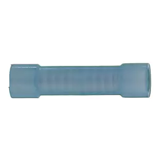 Install Bay BBS-ST: 16 - 14 GA Blue Nylon Translucent Butt Connectors