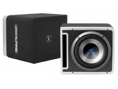 Alpine S2-SB10V: 10" S-Series Halo Pre-Loaded Subwoofer Enclosure