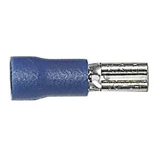 Install Bay BQDF-110: .110" 16 - 14 GA Blue Female Quick Disconnects