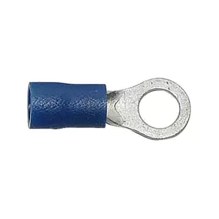 Install Bay BR10: 16 - 14 GA Blue Vinyl Insulated Ring Terminals