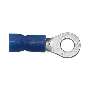 Install Bay BR8: 16 - 14 GA Blue Vinyl Insulated Ring Terminals