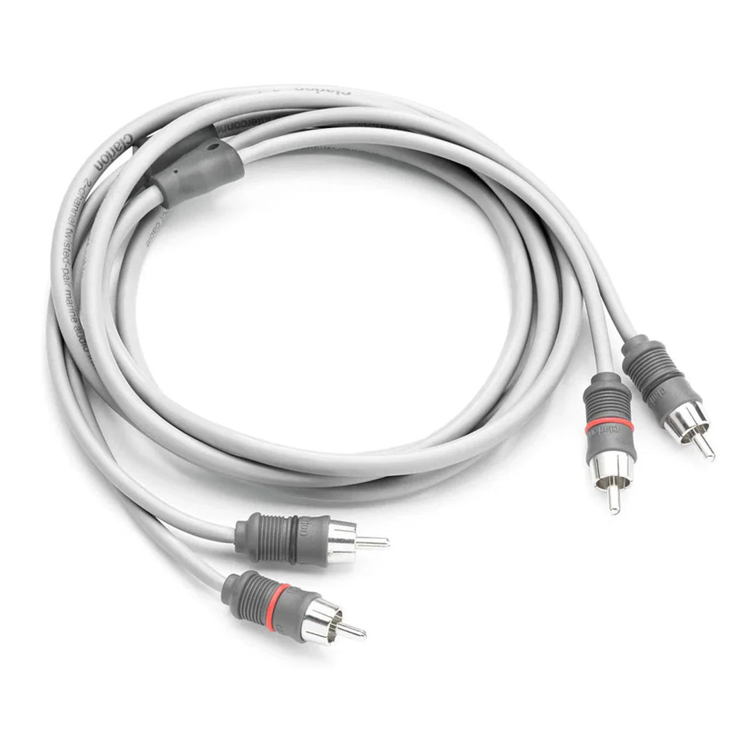 Clarion CMC-GRYAIC2-6: 6 FT 2-Channel Twisted-Pair Marine Audio Interconnects