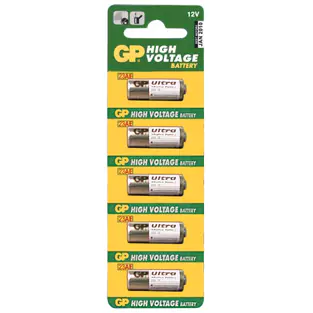 GP GP-23A: 5 Pieces 12 V 23 AE Alkaline Batteries