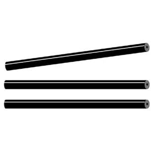 Install Bay GS-BL: 11.8" 8 Pieces Heavy Duty Black Glue Sticks