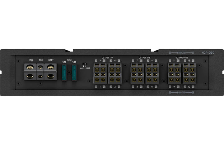 Alpine HDP-D90: 14-Channel High Resolution Status Digital Sound Processor Amplifier