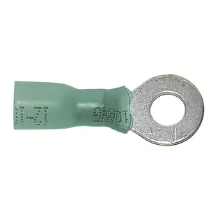 Install Bay HS-BR14: 16 - 14 GA Blue Heat Shrink Ring Terminals