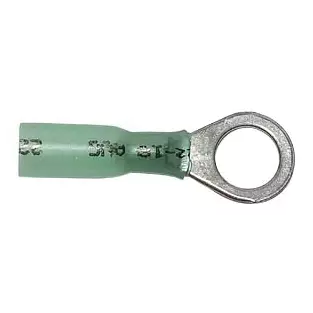 Install Bay HS-BR516: 16 - 14 GA Blue Heat Shrink Ring Terminals
