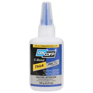 Ceccorp I-000184: 4.2 OZ High Viscosity Thick C Bond CA Glue