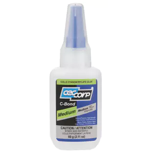 Ceccorp I-000955: 2.1 OZ Medium Viscosity C Bond CA Glue