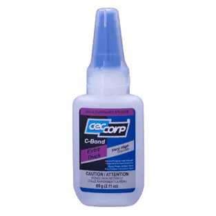 Ceccorp I-401265: 2.1 OZ Very High Viscosity Extra Thick C Bond CA Glue