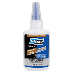 Ceccorp I-401418: 4.2 OZ Medium Low Viscosity Thin C Bond CA Glue