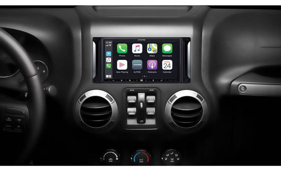 Alpine I407-WRA-JK: 7" Restyle Multimedia Receiver