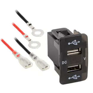 Install Bay IBR105: 2.1 A Dual OEM Style USB Charging Port / Volt