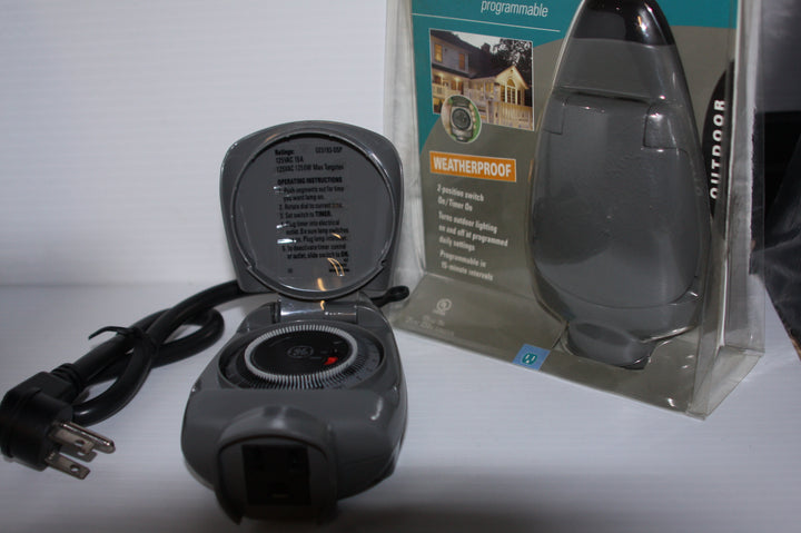 GE5193-DSP :24-Hour Heavy-Duty Outdoor Mechanical Timer (open Box)