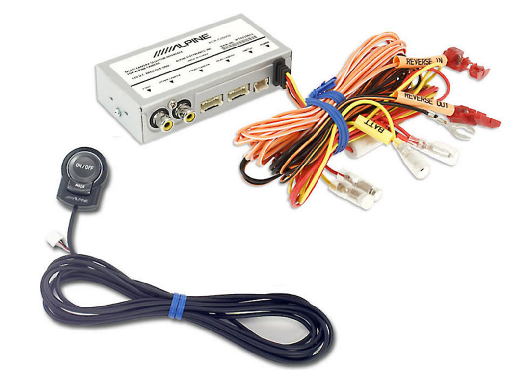 Alpine KCX-C2600B: Dual Multi Camera Interface