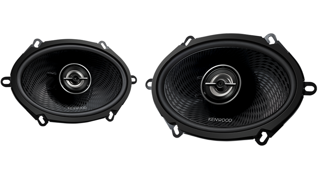 Kenwood KFC-C5798RS: 5 x 7" 80 W RMS 4-Way Oval Custom Fit Speakers