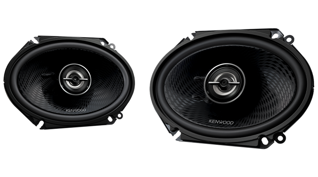Kenwood KFC-C6898RS: 6 x 8" 80 W RMS Oval Custom Fit 2-Way Speakers