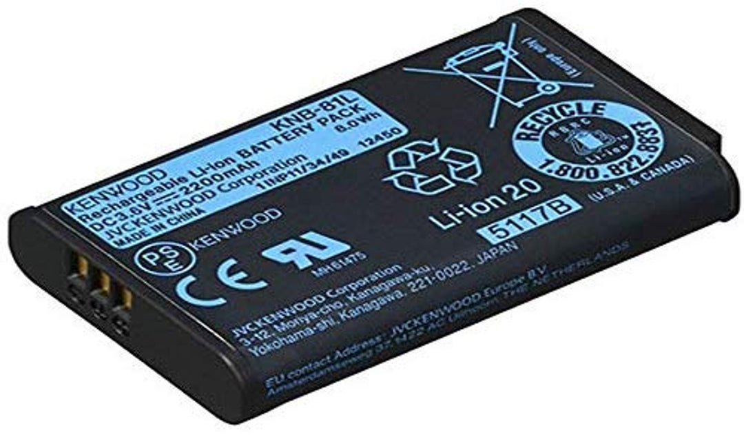 Kenwood KNB-81L: 2-Way Lithium Ion Radio Replacement Battery