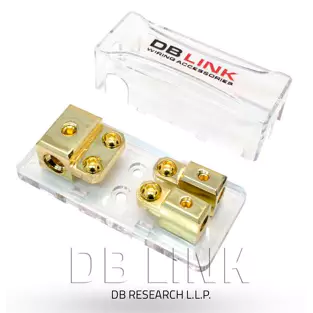 DB Link MANLFB428X: 4 GA In - 8 GA Out Mini ANL Distribution Block