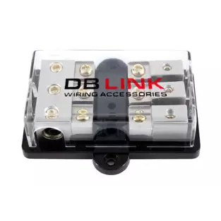 DB Link MANLFB438X: 4 GA In - 8 GA Out Mini ANL Distribution Block