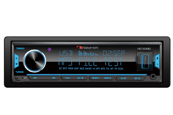 Nakamichi NQ723BD: Single-Din Mechless Digital Media Receiver