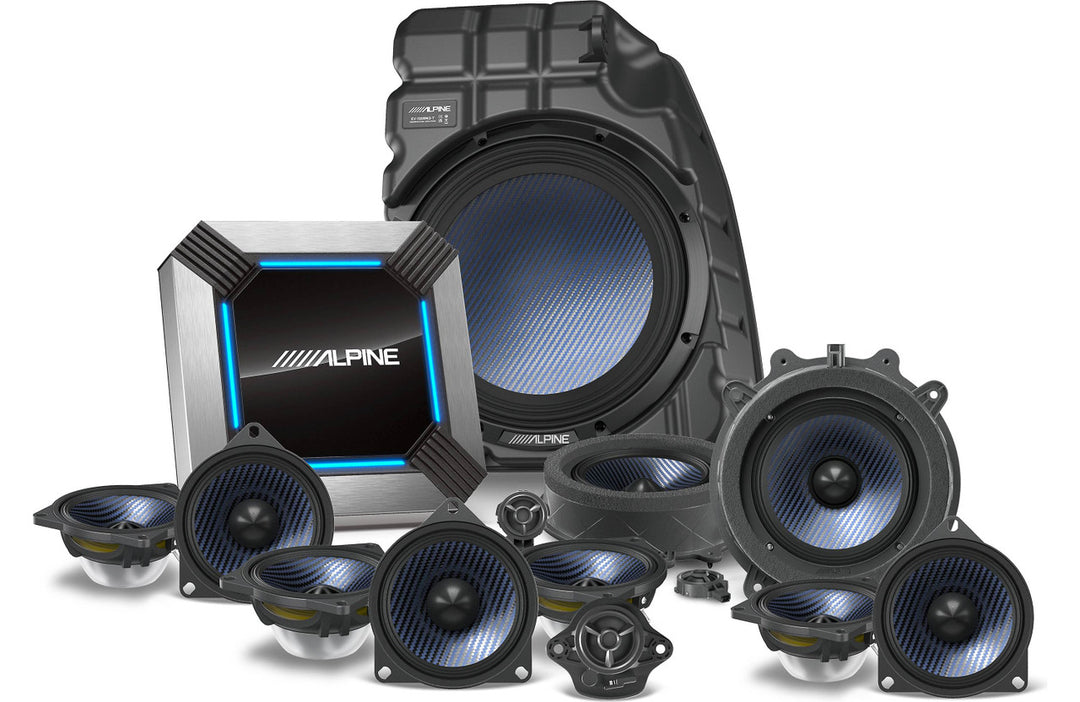 Alpine PSS-TSLA-213P: 13 Speakers Sound System Upgrade