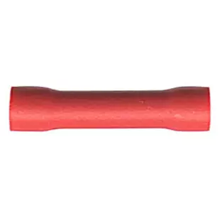 Install Bay RBS-8Z: 8 GA Red Vinyl Butt Connectors