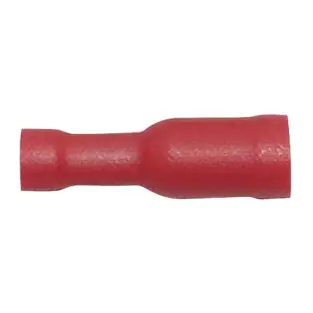 Install Bay RBTF-157: 157 FT 22 - 18 GA Red Female Bullet Connectors