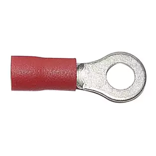 Install Bay RR8: 22 - 18 GA Red Vinyl Insulated Ring Terminals