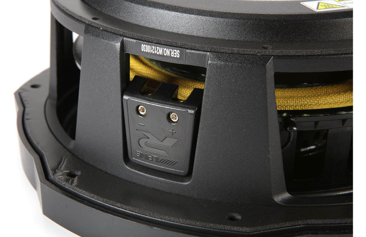 Alpine RS-W10D2: 10" R-Series 600 W RMS Dual 2-Ohms Shallow Subwoofer