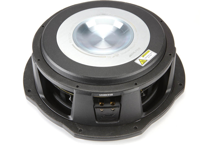 Alpine RS-W10D4: 10" R-Series 600 W RMS Dual 4-Ohms Shallow Subwoofer