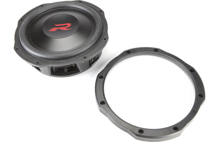 Alpine RS-W10D4: 10" R-Series 600 W RMS Dual 4-Ohms Shallow Subwoofer