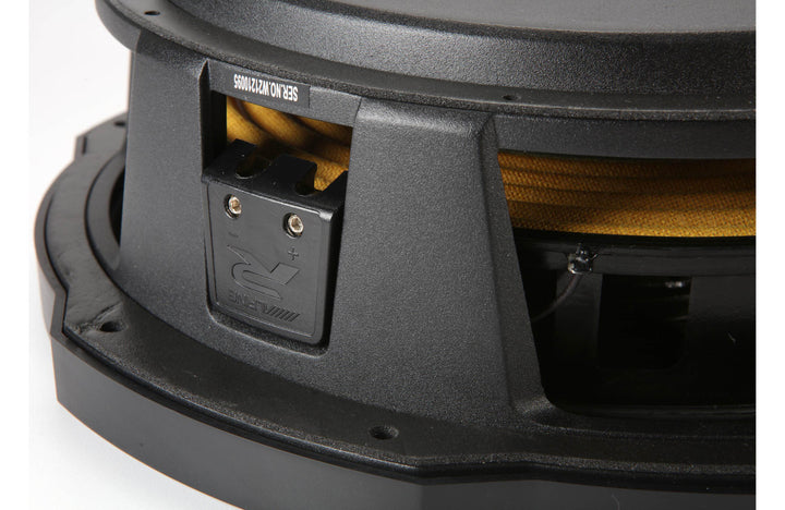 Alpine RS-W12D4: 12" R-Series 600 W RMS Dual 4-Ohms Shallow Subwoofer