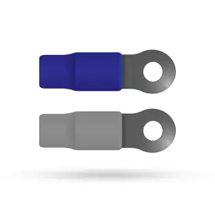 Install Bay RT0B: 0 GA DB Link Ring Terminals