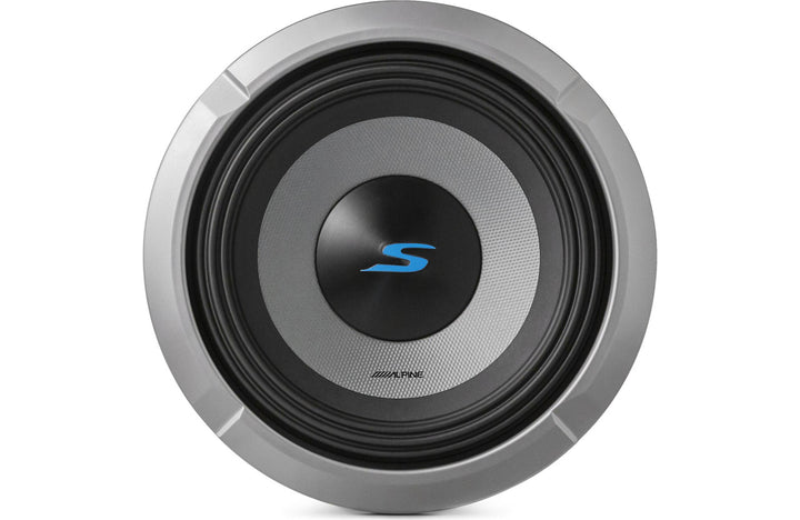 Alpine S2-W8D4: 8" S-Series 300 W RMS Dual 4-Ohms Subwoofer