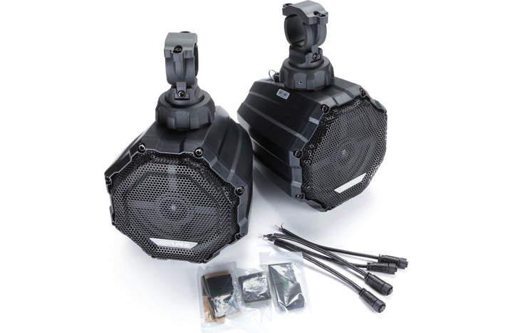 Alpine SPV-65RGB-CAN: 6.5" RGB Universal Weather Resistant Cage Mounted Speaker Pods
