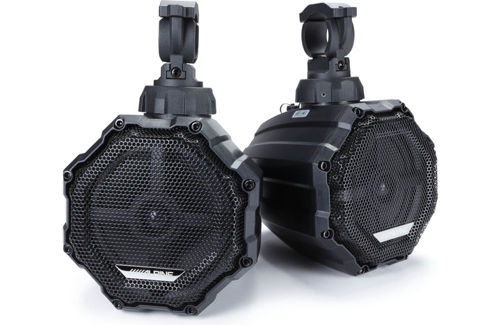 Alpine SPV-65RGB-CAN: 6.5" RGB Universal Weather Resistant Cage Mounted Speaker Pods