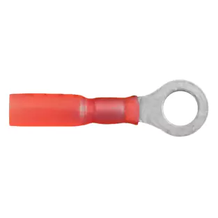 Install Bay SST-RR14: 22 - 16 GA Red Adhesive Heat Shrink Ring Terminals
