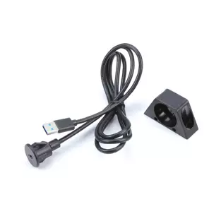 Accele USBRCSUSB: 4 FT A - C USB Dash & Panel Mount / Extension