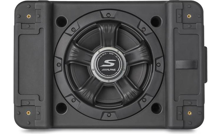 Alpine SS-SB10: 10" S-Series Pre-Loaded Shallow Subwoofer Enclosure
