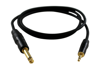 HKP-3 SFM:1/8" Male TRS To1/4" Male TS Phone 3FT