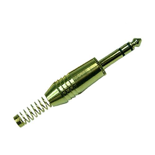 15-0205G:1/4"TRS Male Plug W/Spring