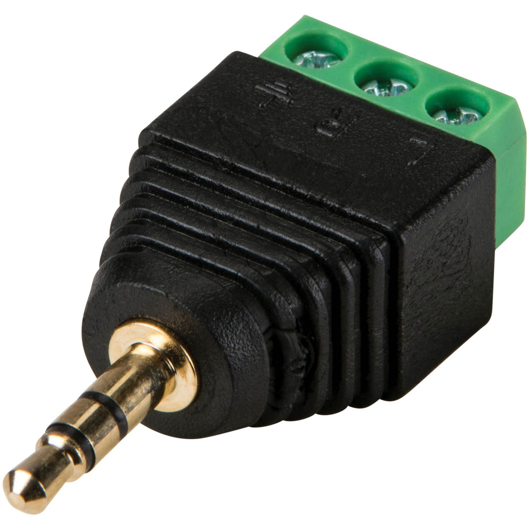 15-1883 :1/8" Stereo Plug Screw Terminal 2Pcs
