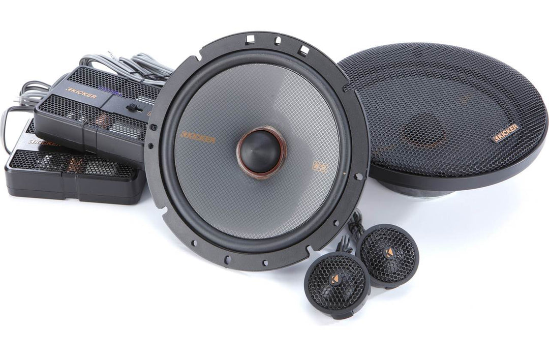 Kicker 47KSS6704: 6 x 3 / 4" Component Speaker System KS Series