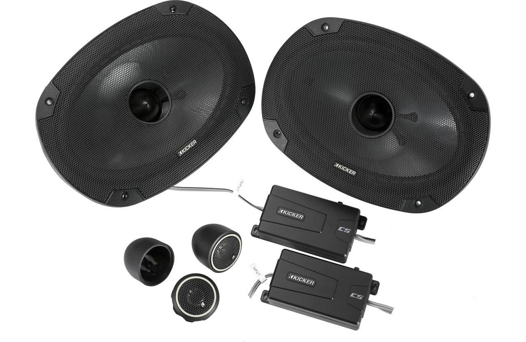 Kicker 46CSS684: 6 x 8" CS-Series Component Speaker System
