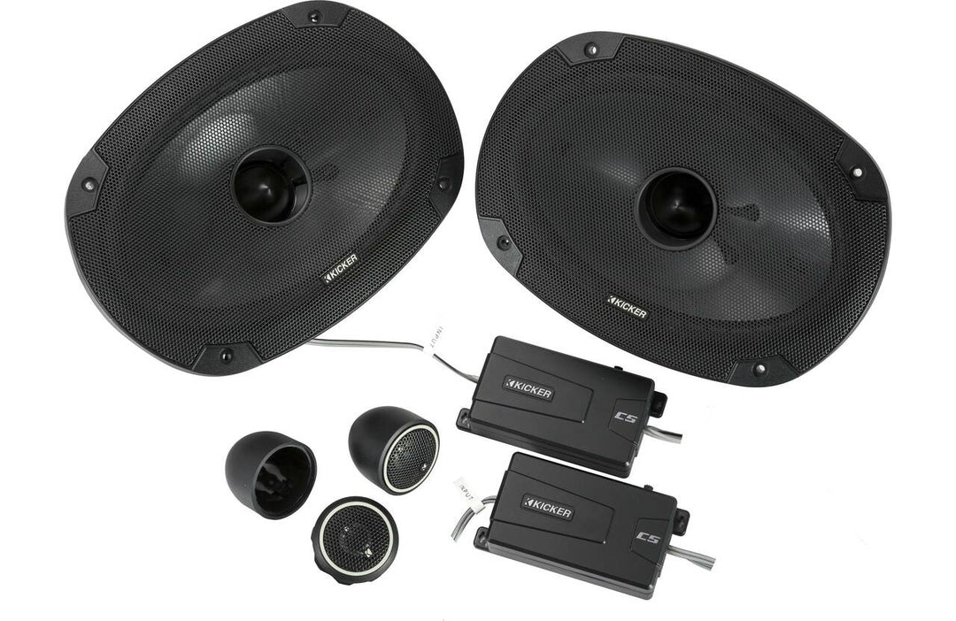 Kicker 46CSS694: 6 x 9" CS-Series Component Speaker System