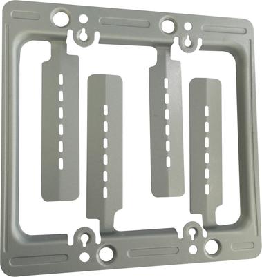 07-6091-02  :Drywall Bracket Low Voltage 2G Metal